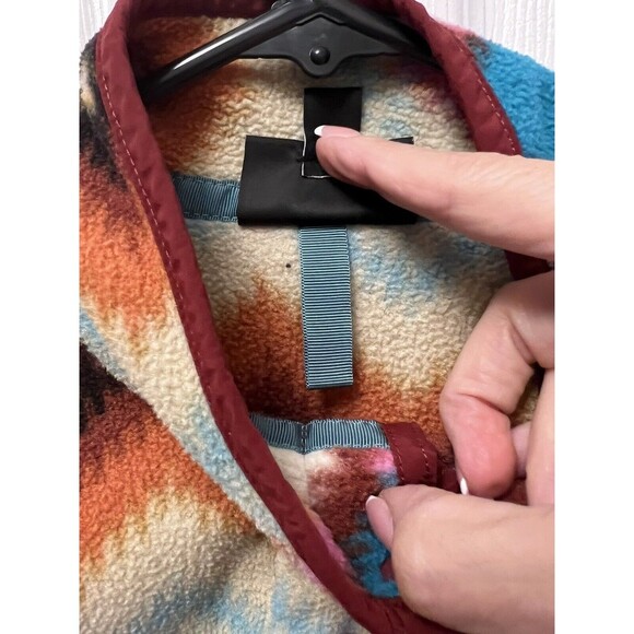 Patagonia Synchilla Snap T Fleece Aztec Timber Twist Women’s Small Southwestern - Picture 7 of 8